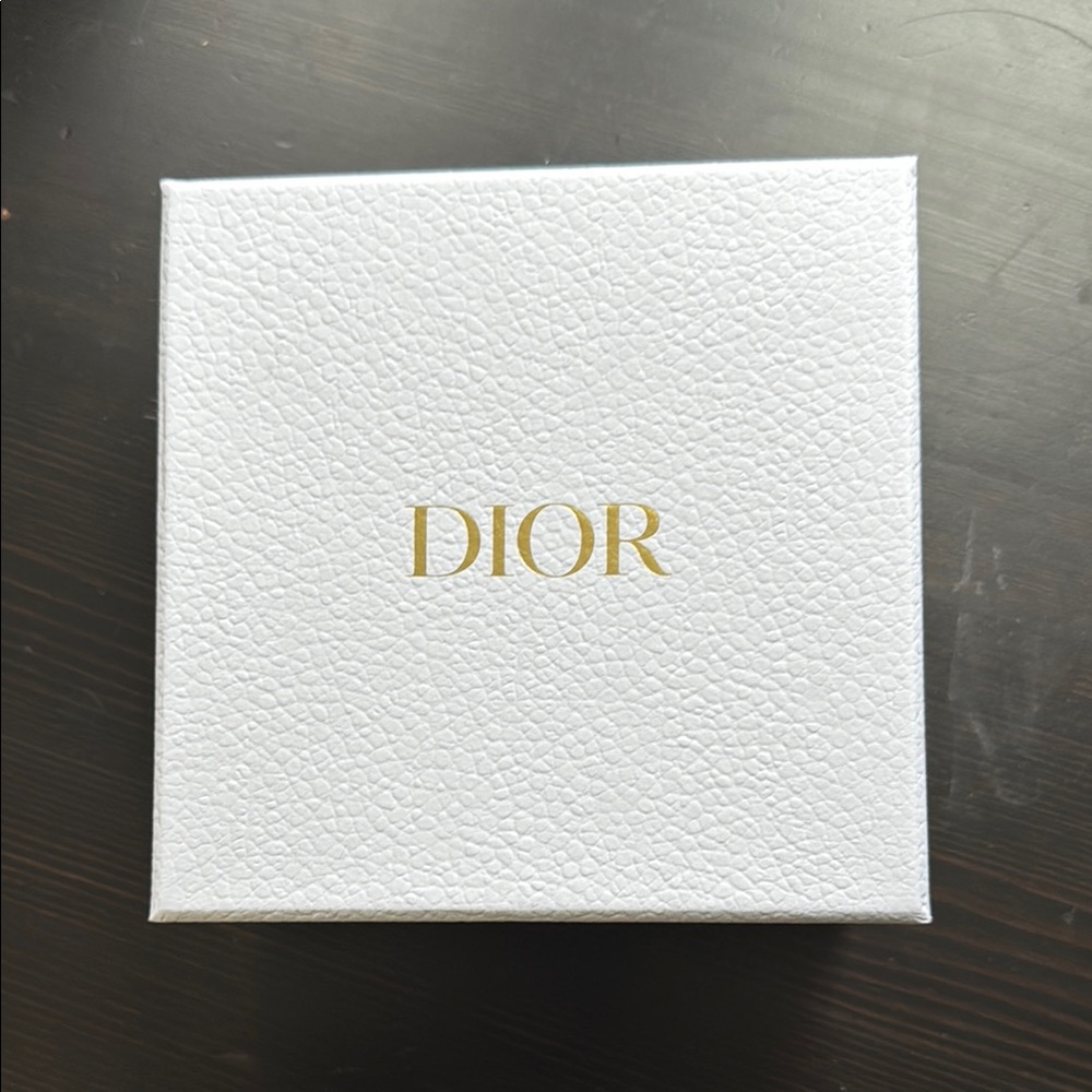 Dior White and Gold Box